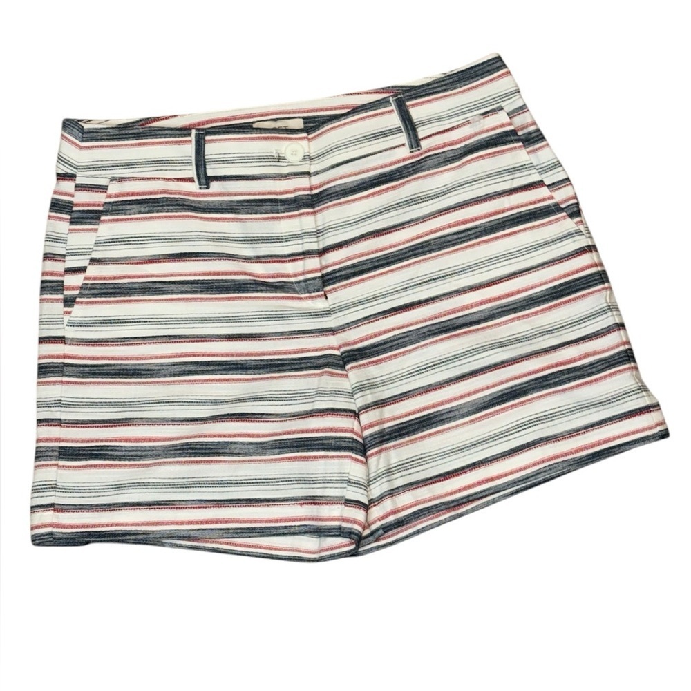 LOFT NWOT Striped Casual Shorts Size 8